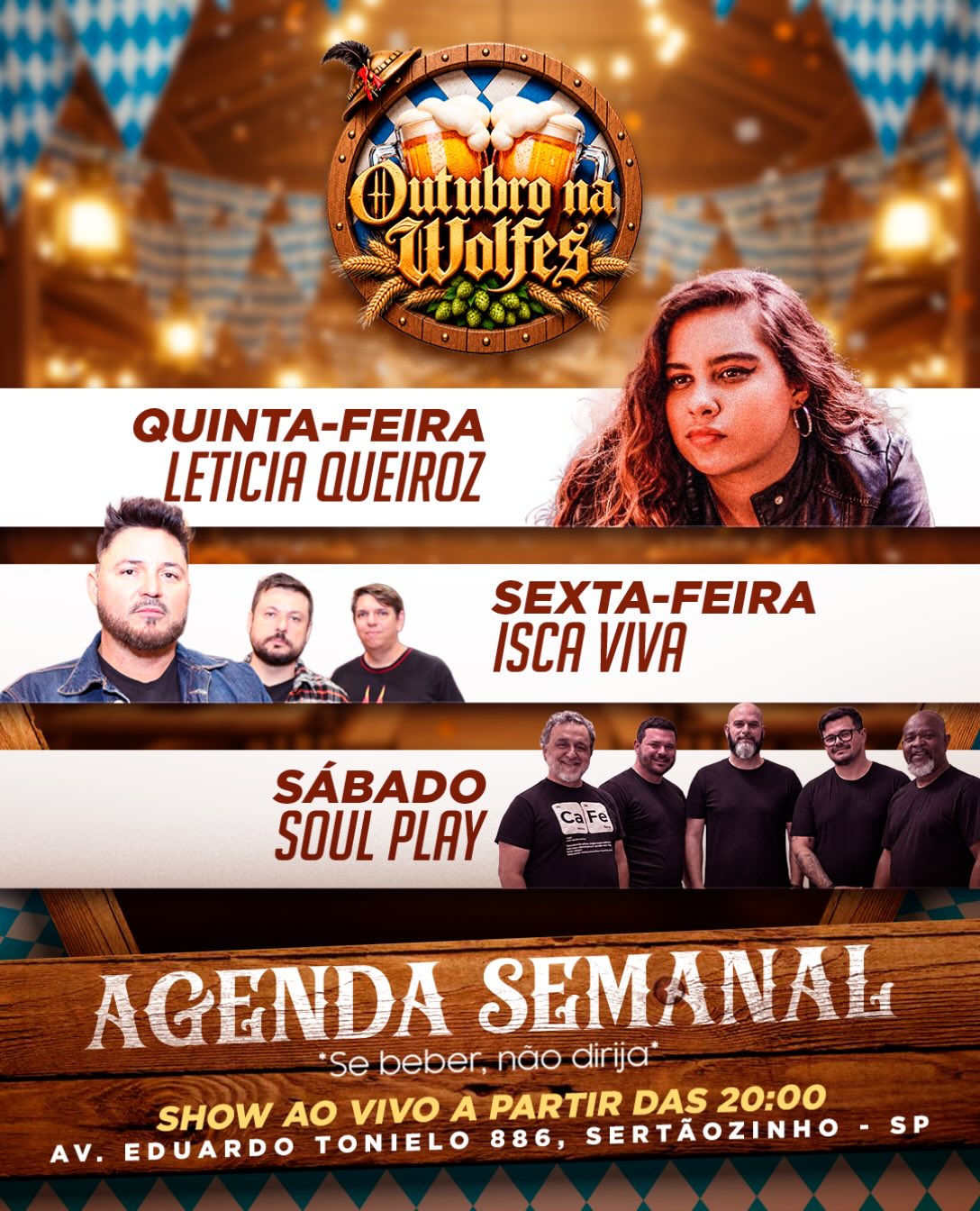 Sexta-feira com Isca Viva