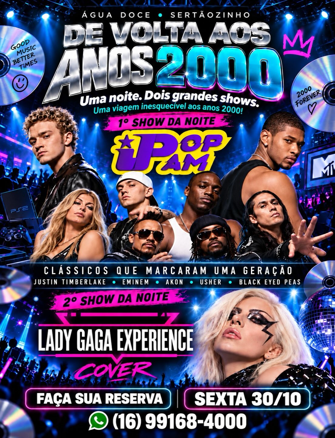 De Volta aos Anos 2000: Pop Jam e Lady Gaga Experience Cover