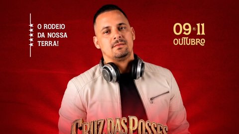 Cruz das Posses Rodeio Fest 2026 com DJ Peixe