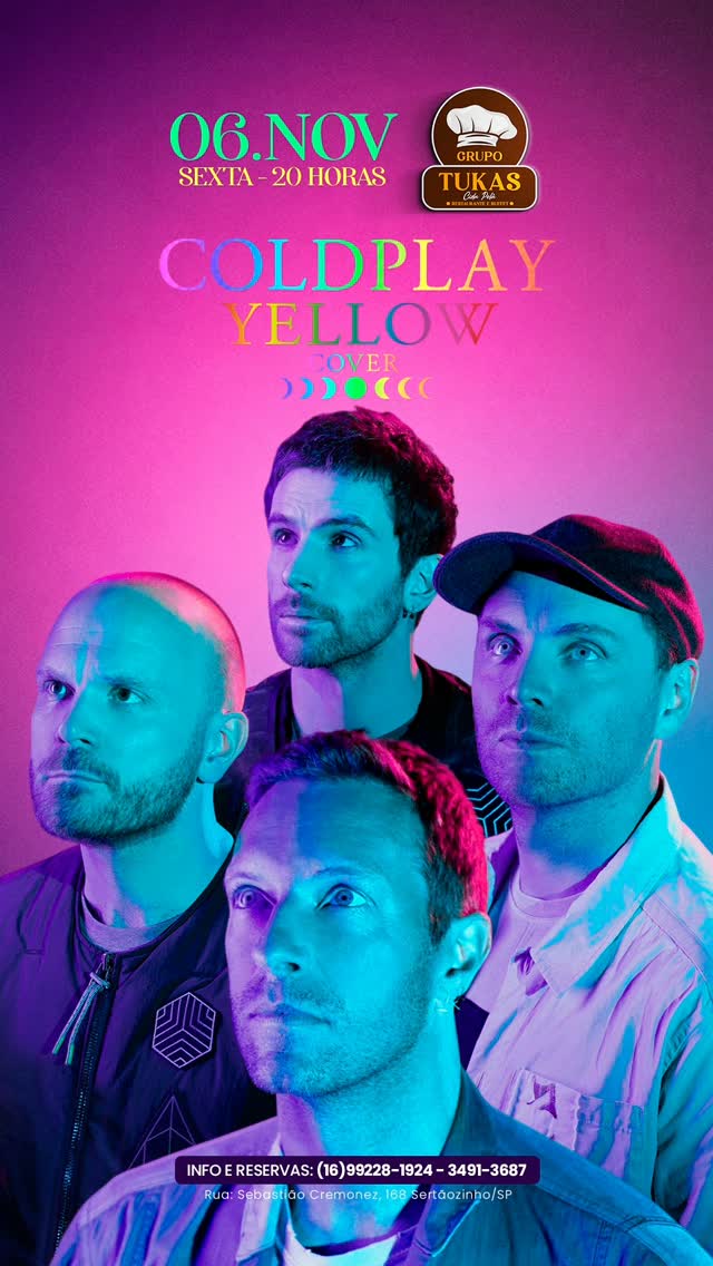 COLDPLAY YELLOW COVER NO TUKAS