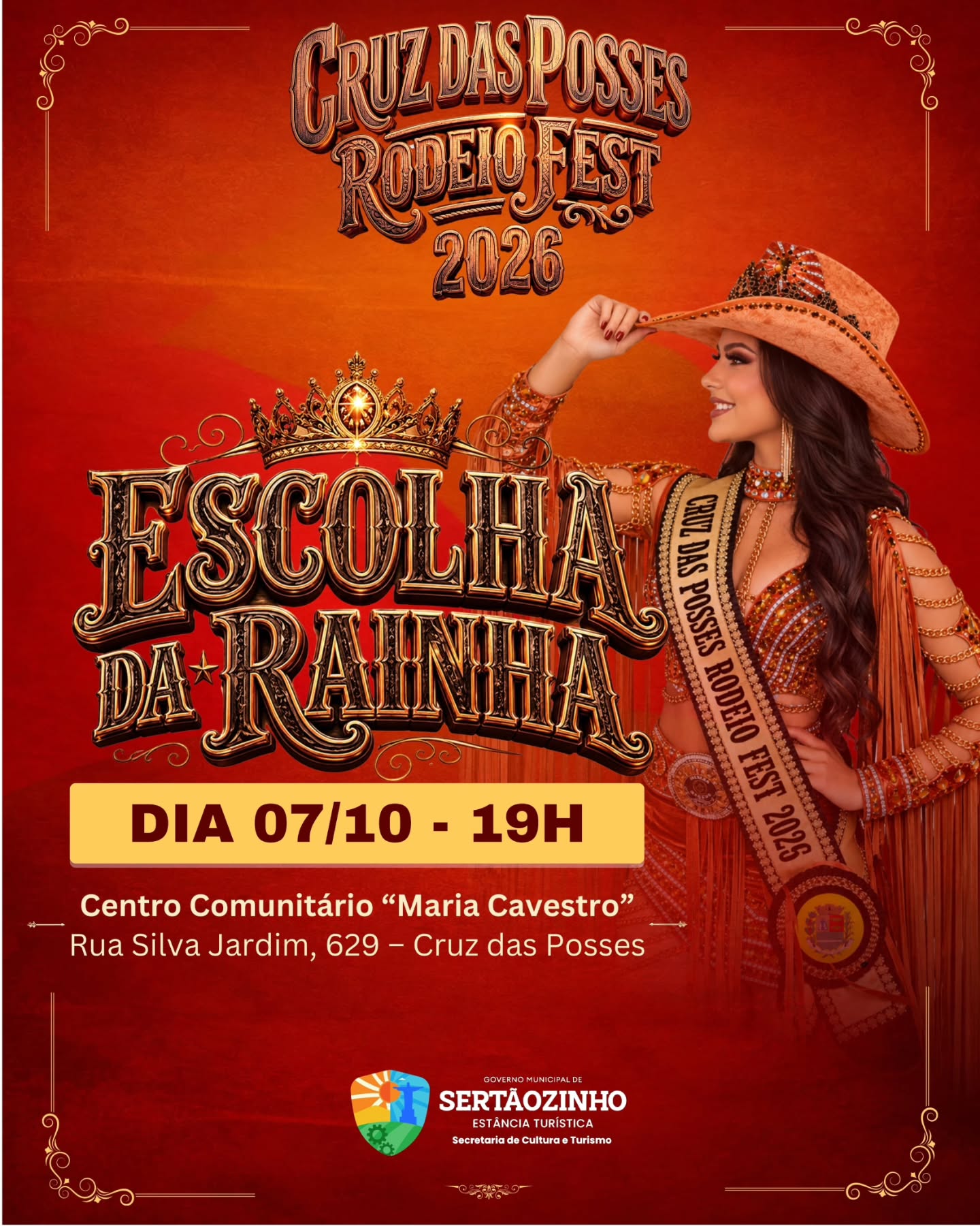 Escolha da Rainha - Cruz das Posses Rodeio Fest 2026