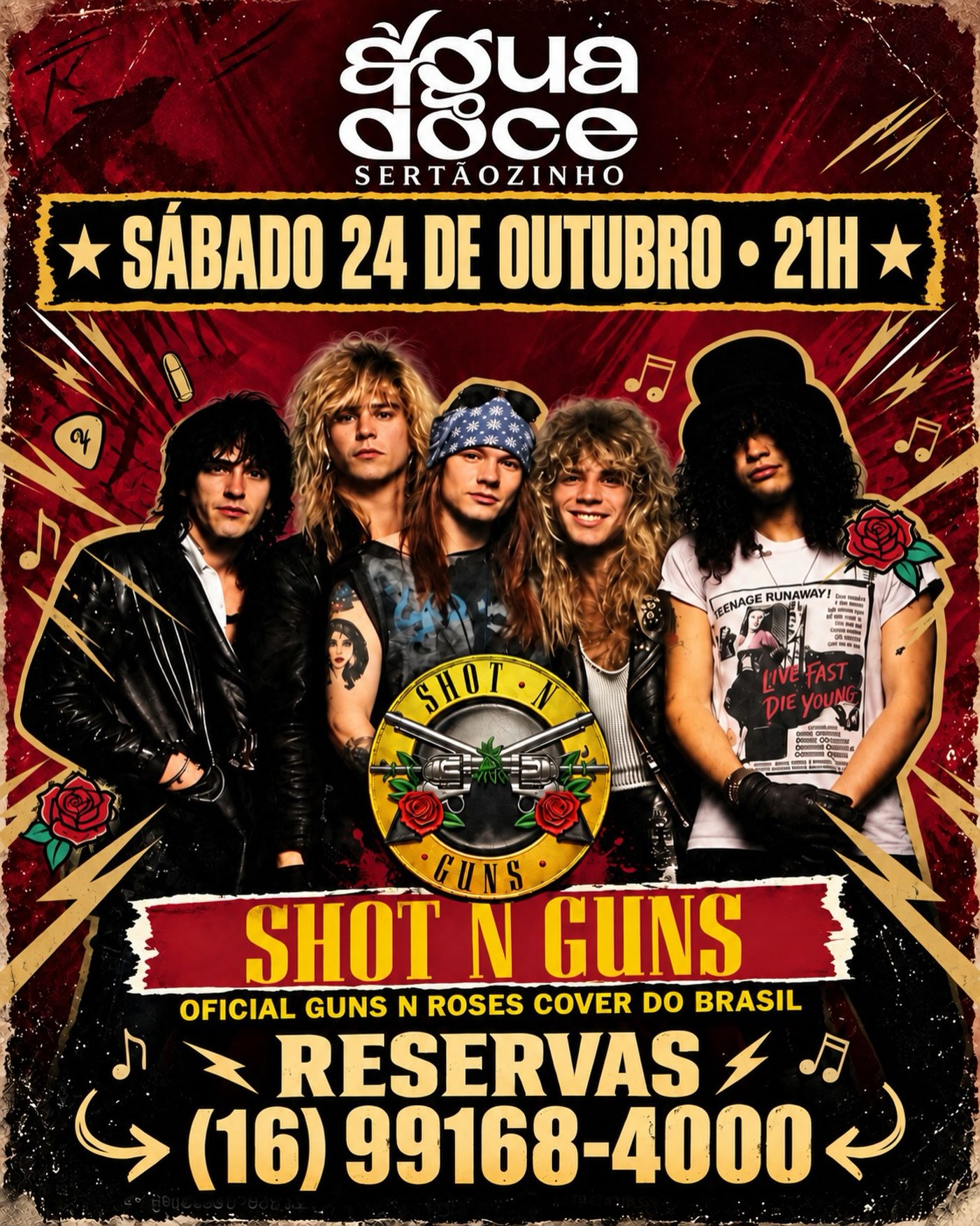 Show Shot N Guns - Guns N' Roses Cover Oficial