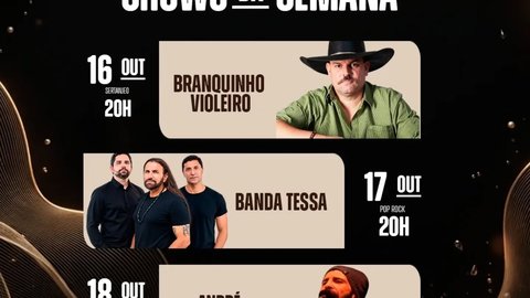 Shows da Semana