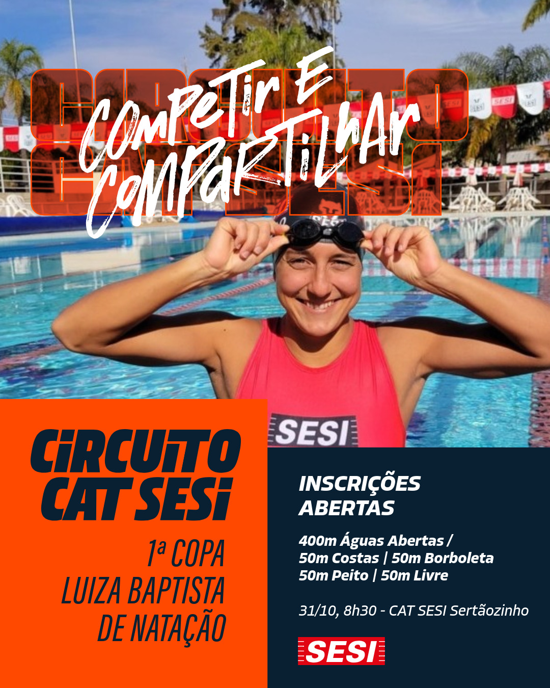 1ª Copa Luiza Baptista de Natação