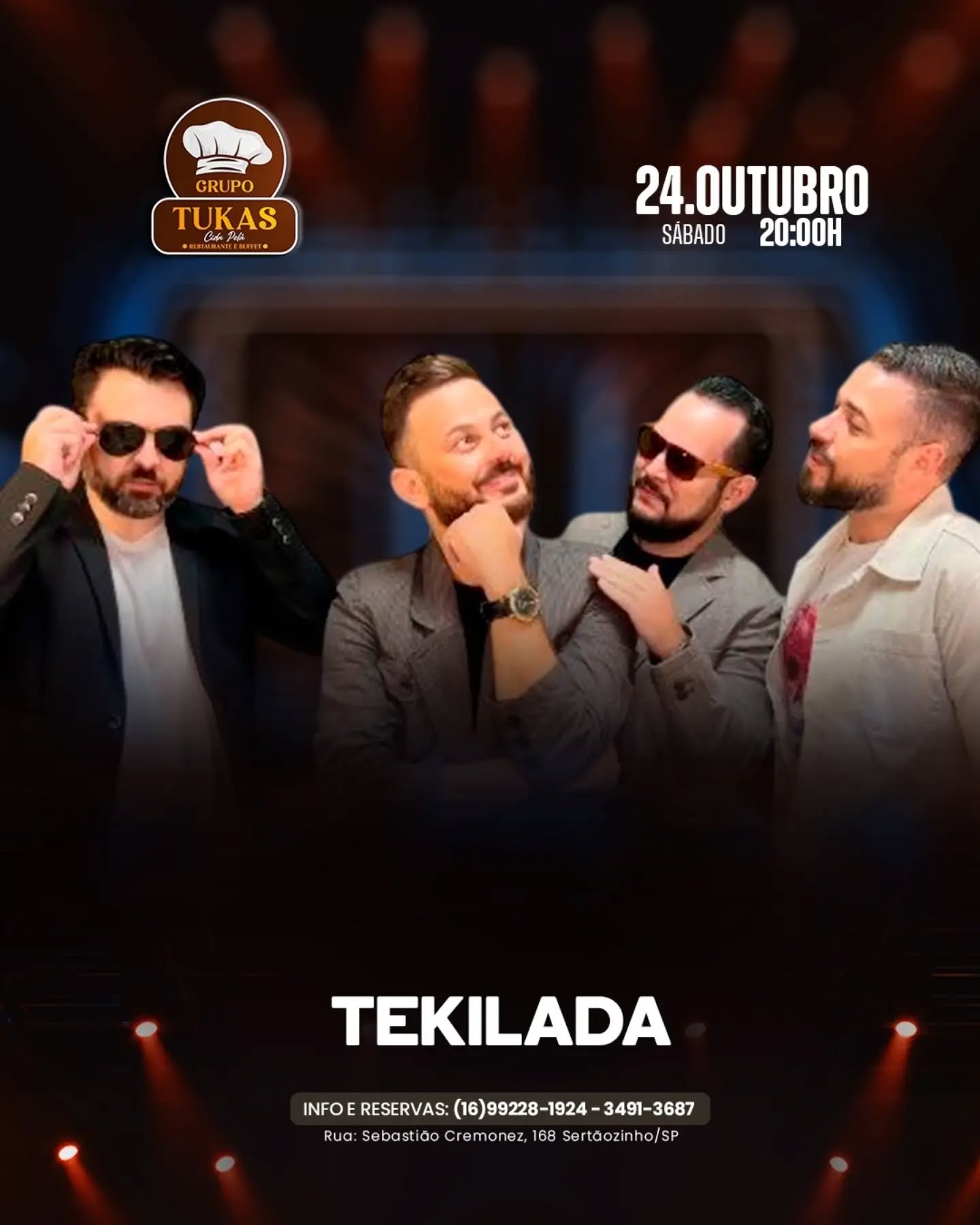 Tekilada ao vivo