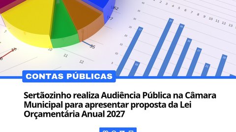 Audiência Pública para apresentação da proposta da Lei Orçamentária Anual (LOA 2027)