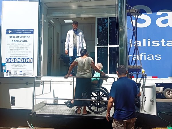 Sertãozinho recebe carreta do Ministério da Saúde para reforçar acesso a exames de imagem pelo SUS